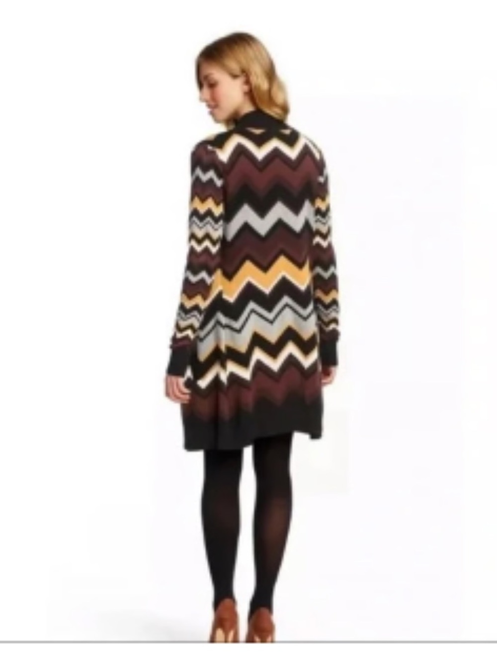 Missoni for Target Knit Long-Sleeve Cardigan in Signature ZigZag Chevron Pattern